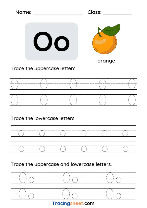 Alphabet O