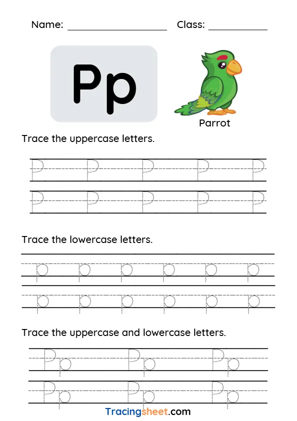 Alphabet P