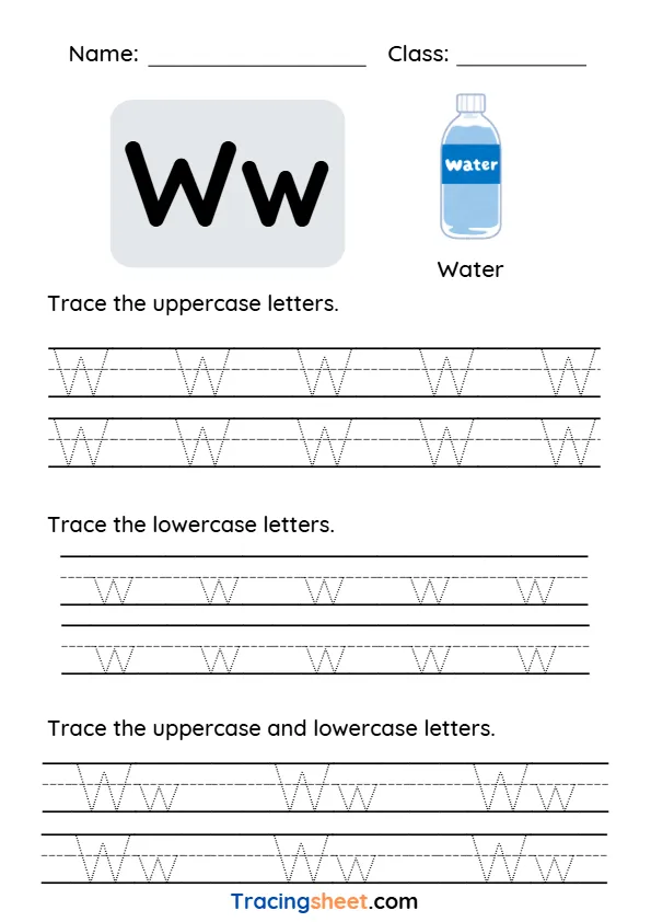 Alphabet W
