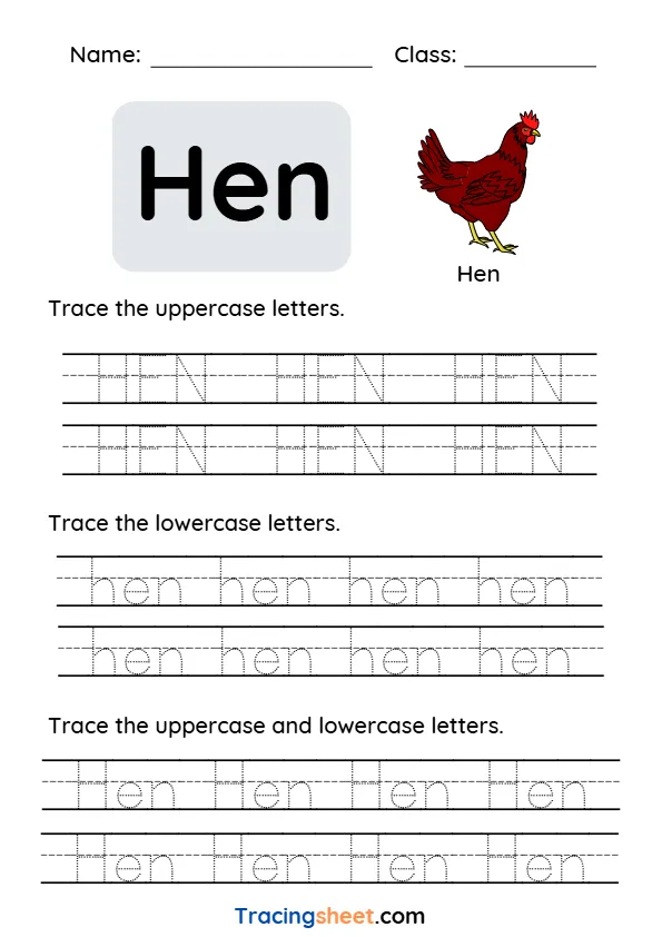 Word - Hen